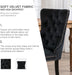 Black Velvet Tufted Dining Chairs Set of 6