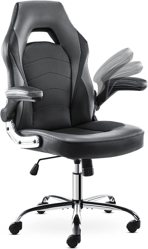 Ergonomic Gaming Chair with Adjustable Height and Armrests
