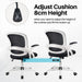 Adjustable Swivel Chair with Breathable Mesh