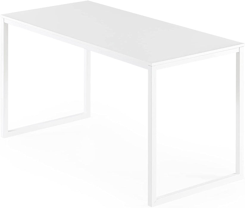 55″ White Desk with Easy Assembly