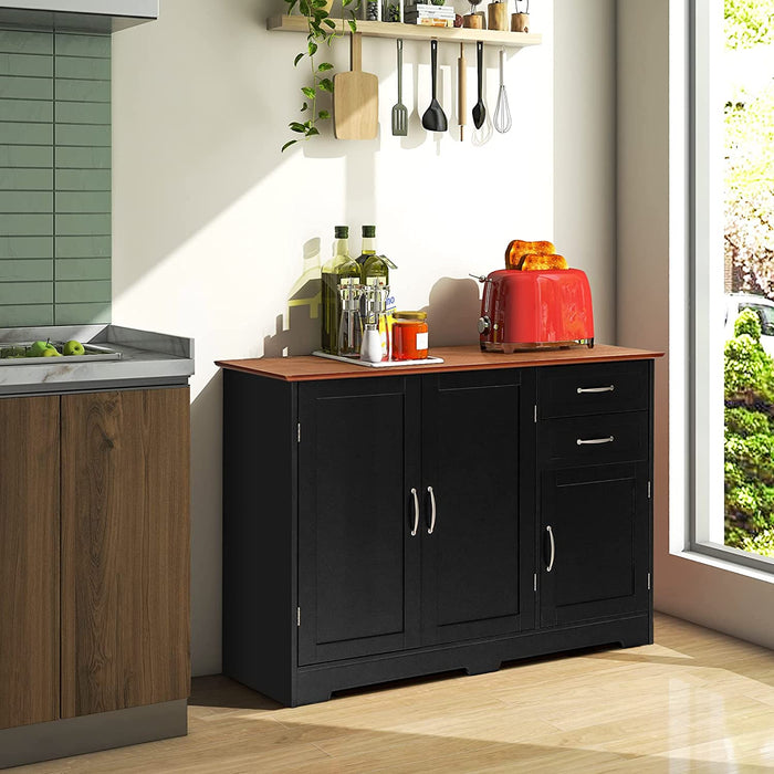 Buffet Credenza Console Table with Drawers