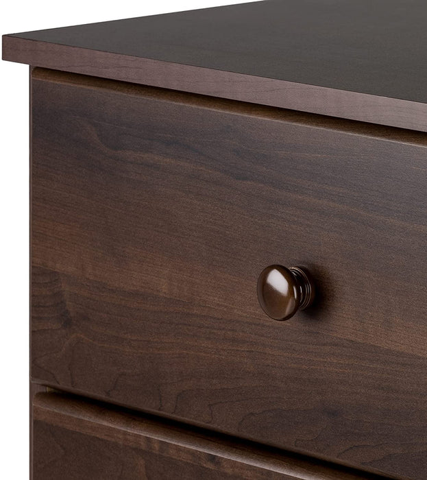 Espresso Astrid 6-Drawer Tall Chest