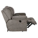 Courvevoie 81.5" Upholstered Reclining Loveseat with Storage Console