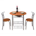 Wooden round Dining Table and Chairs Set