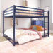 Blue Full/Full Miles Metal Bunk Bed