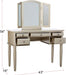 Silver St. Croix Collection Vanity Set