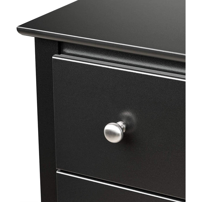 Black Sonoma 6 Drawer Double Dresser