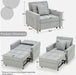 Multi-Functional 40 Inch Sleeper Chair Bed