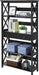 Black 5-Tier Bookcase with Drawer from Oxford