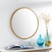 Modern round Living Room Wall Mirror