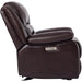 Faux Leather Electric Glider Reclining Chair