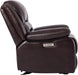 Faux Leather Electric Glider Reclining Chair