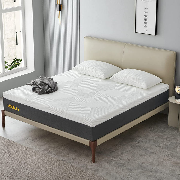 Medium Firm Queen Gel Memory Foam Mattress