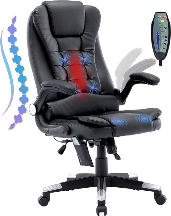 Platinum Ergonomic Massage Office Chair for Heavy People