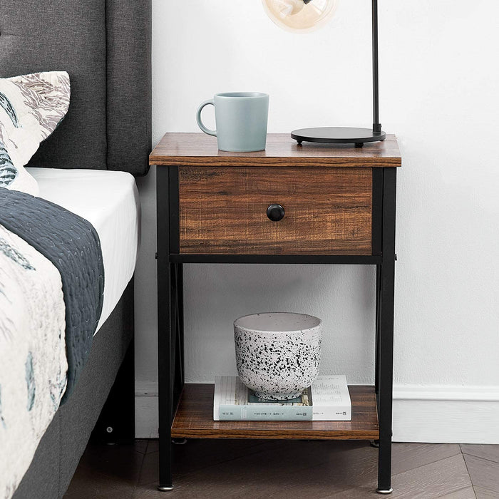 Versatile X-Design Brown Nightstand