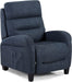 Accent Contemporary Lounge Chair with Armrests (Navy)