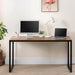 Easy Assembly Black Frame Office Desk