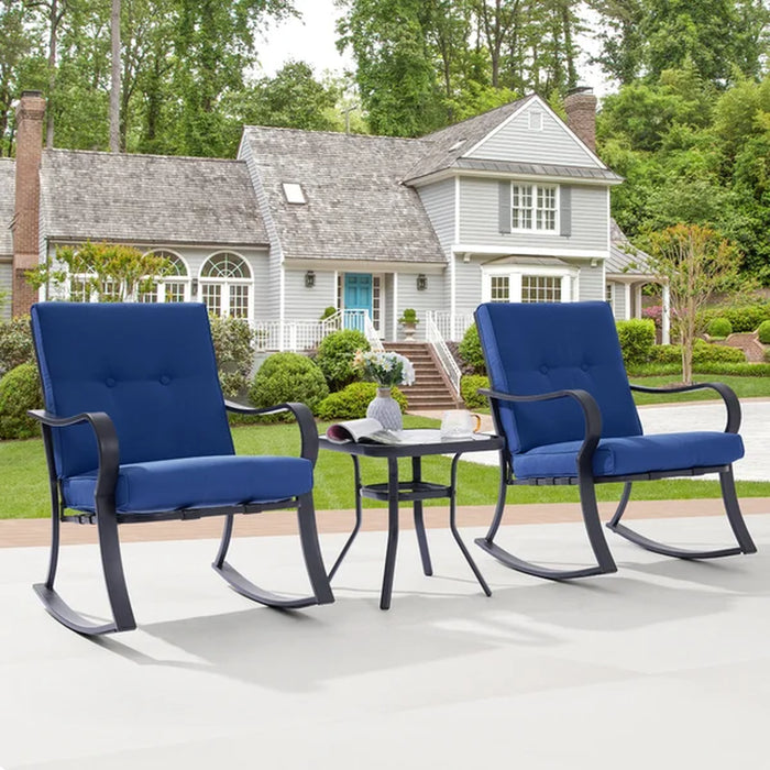 Emanuela Metal 2 - Person Seating Group with Cushions