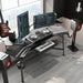 72″ Gaming Desk with LED Lights and Accessories