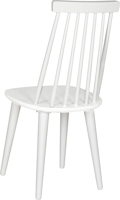 White Spindle Farmhouse Chairs