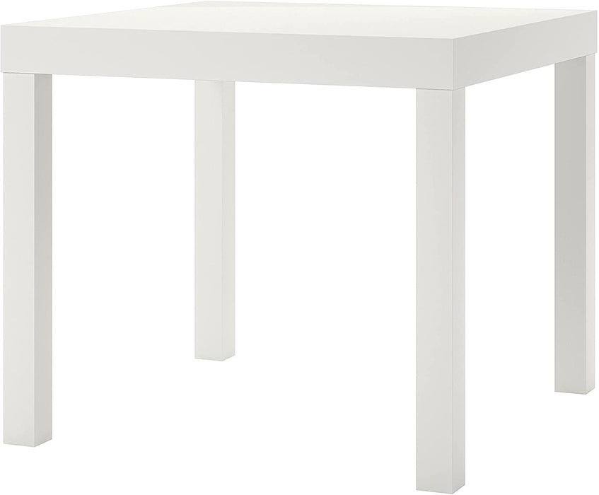 Home Parsons, White End Table