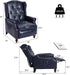 Wingback Recliner Chair with Massage and Heat (PU Leather)