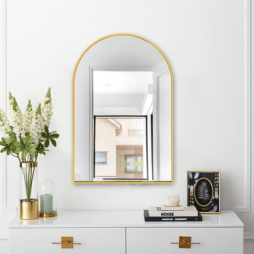 Arched Wall Mounted Mirror