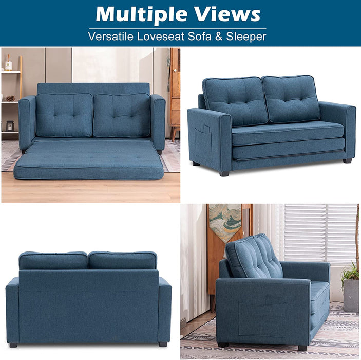 Convertible Loveseat Sleeper for Small Spaces