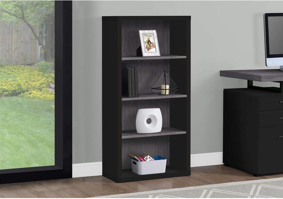 Black Bookcase by Monarch Specialties