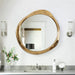 Creative round Wall-Mounted Vanity Mirror