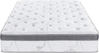 White Full Hybrid Memory Foam Mattress