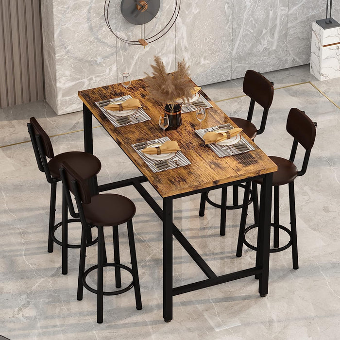 5-Piece Kitchen & Dining Room Set for 4