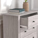 Galano Genoa 5 Drawer Dresser, Dusty Grey Oak