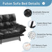 Memory Foam Futon Sofa Bed for Small Spaces