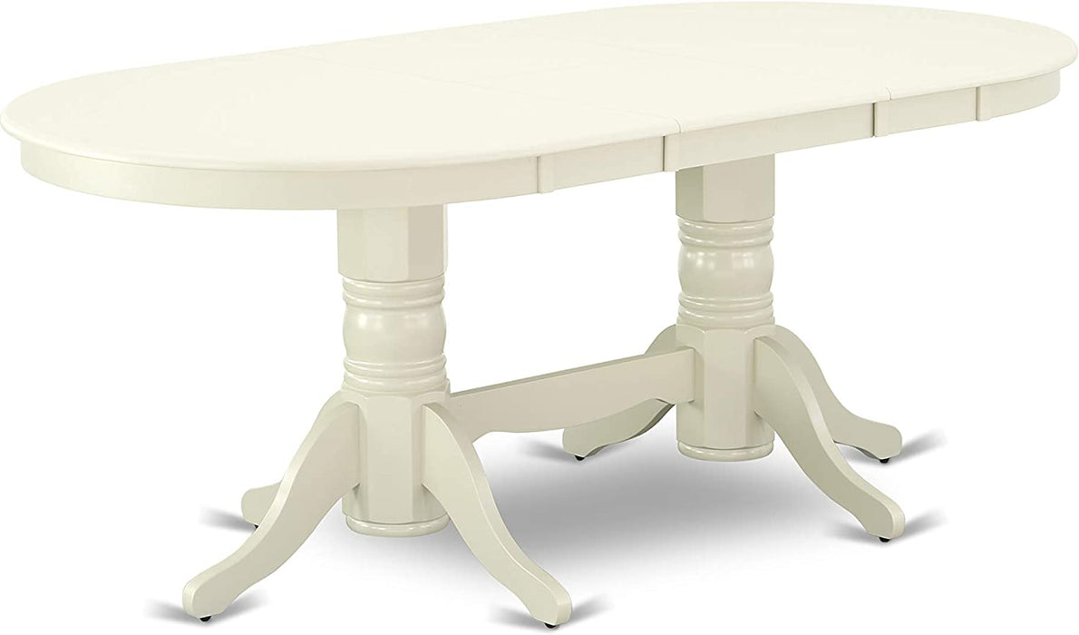 9-Piece Dining Table Set with Leaf