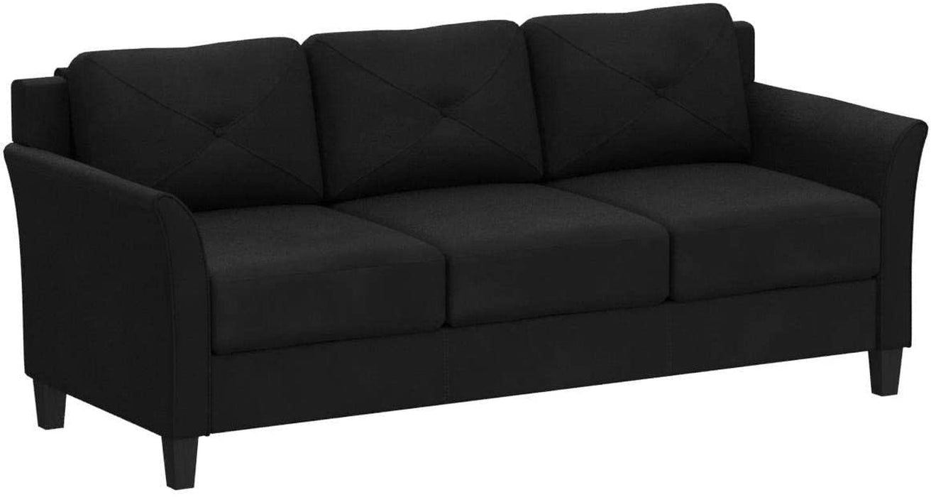 HRFKS3BK Grayson Sofa, Black