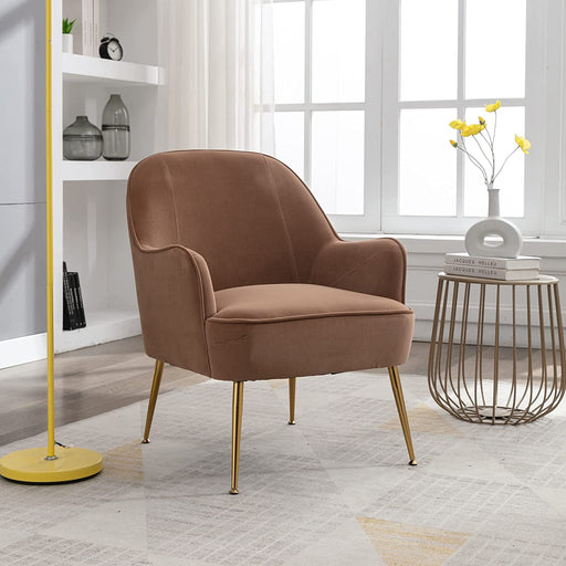 Velvet Armchair for Living Room or Bedroom
