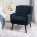 Button-Tufted Accent Chair for Comfy Living Room