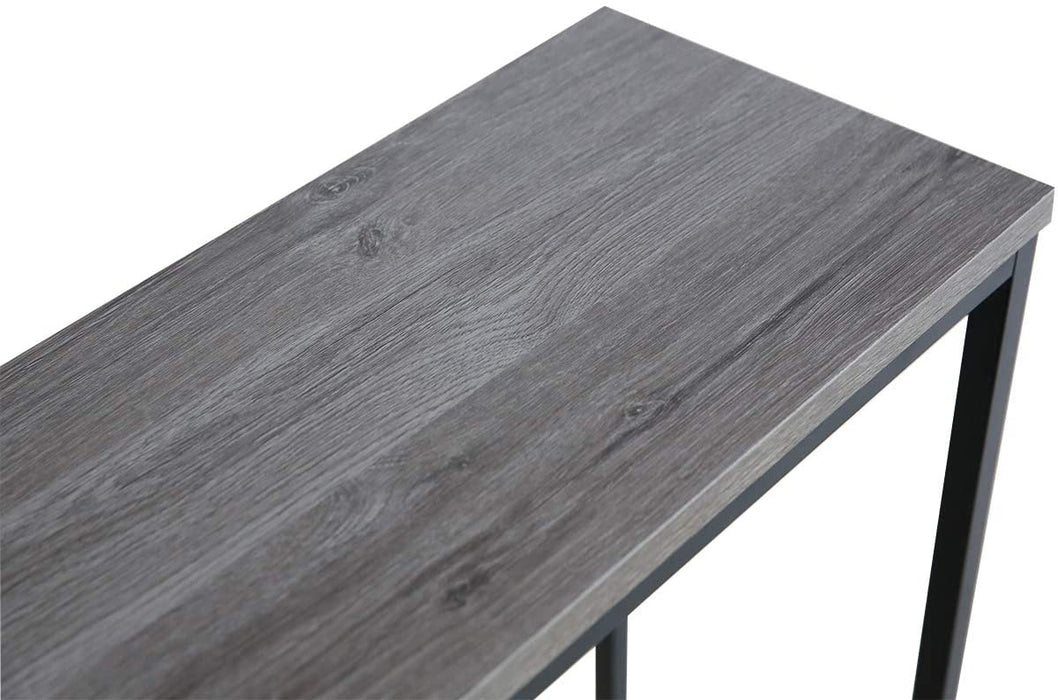 Rustic Grey Oak Console Table for Multipurpose Use