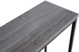 Rustic Grey Oak Console Table for Multipurpose Use