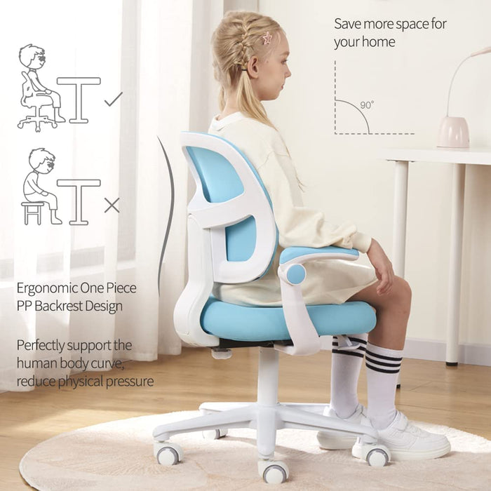 Ergonomic Kids' Study Chair with Height Control