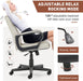 Adjustable Swivel Desk Chair with Lumbar Support