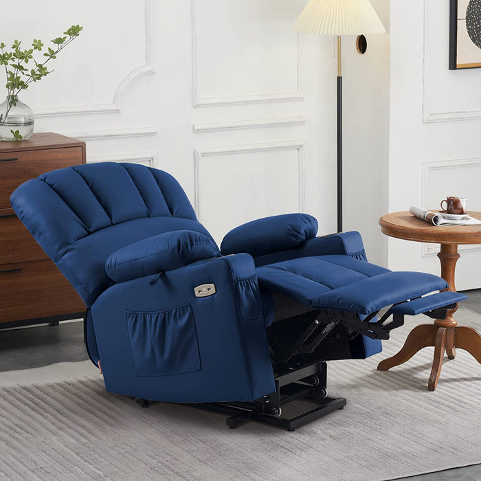 Electric Power Lift Recliner Chair with Massage and Heat (7095)