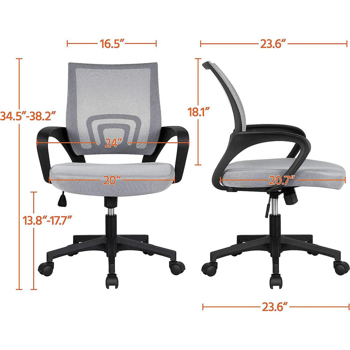 Ergonomic Mesh Office Chair with Lumbar Support