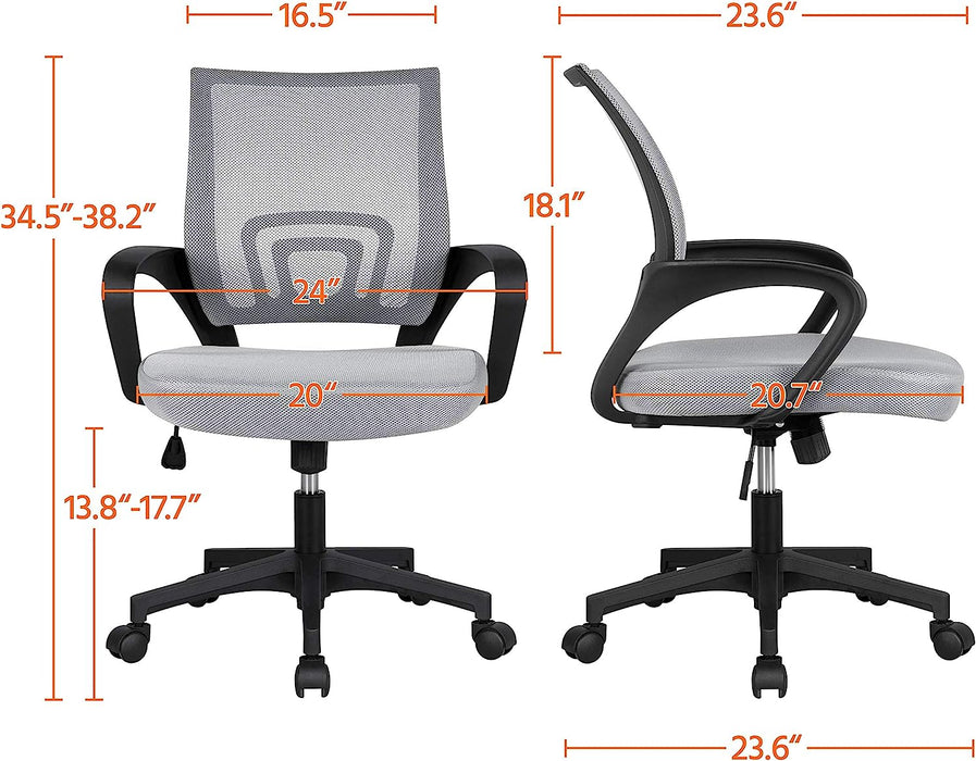 Ergonomic Mesh Office Chair with Lumbar Support