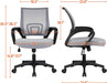 Ergonomic Mesh Office Chair with Lumbar Support