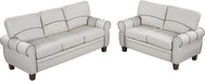 Upholstered Medieval Sectional Sofa Set