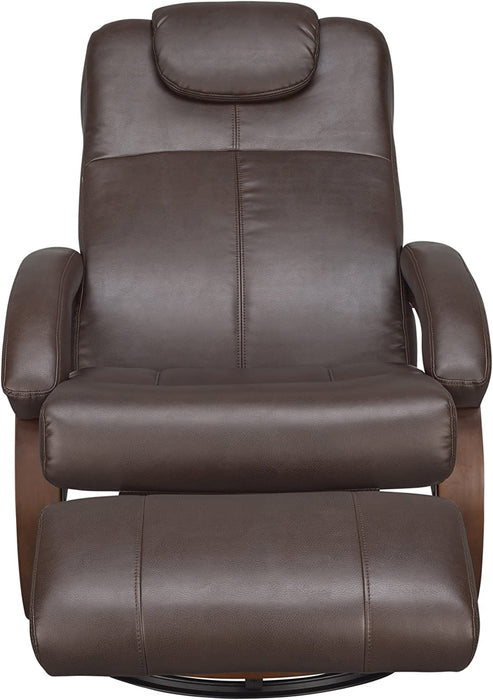 RV Euro Chair Recliner Modern Design, Mahogany