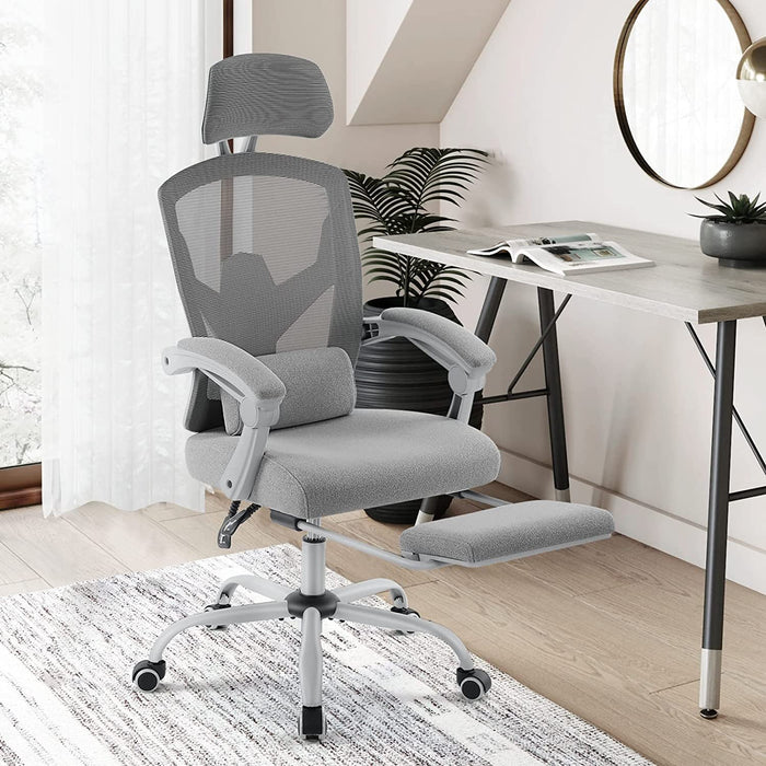 Ergonomic High-Back Mesh Office Chair with Adjustability