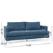 Navy Blue Silver 3 Seater Sofa